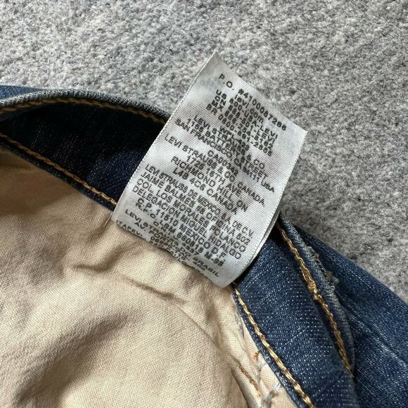 Levi's 512 Womens Jeans Perfectly Slimming Boot Cut Denim 10 S/C - Picture 11 of 11